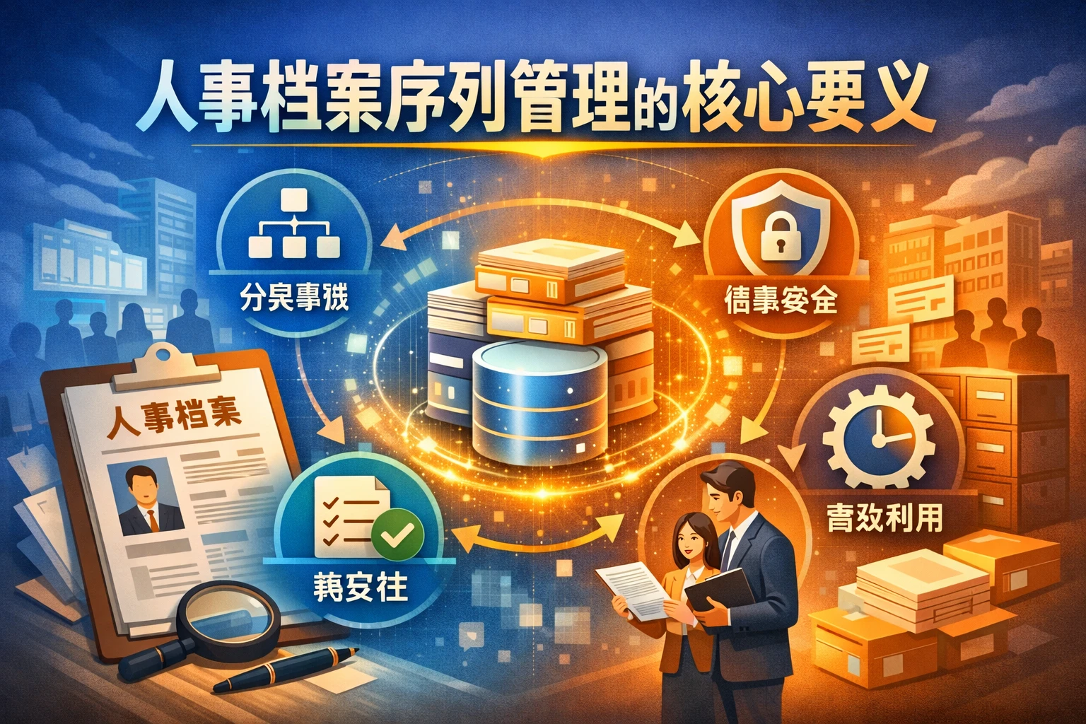 人事档案序列管理的核心要义