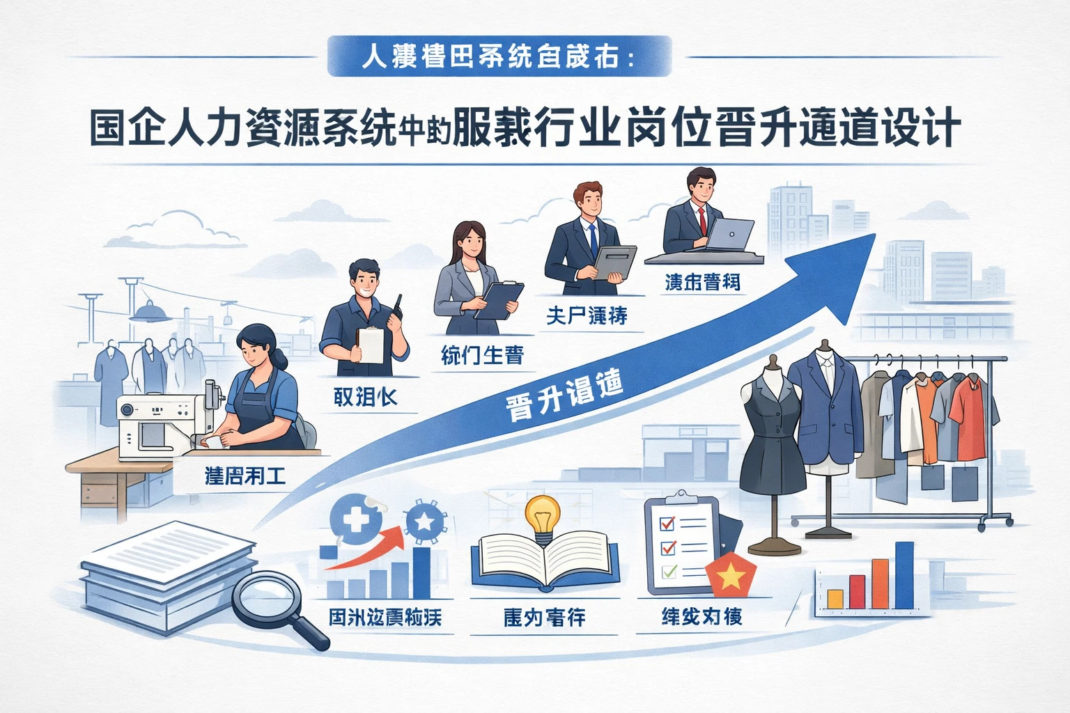 人事管理系统白皮书：国企人力资源系统中的服装行业岗位晋升通道设计