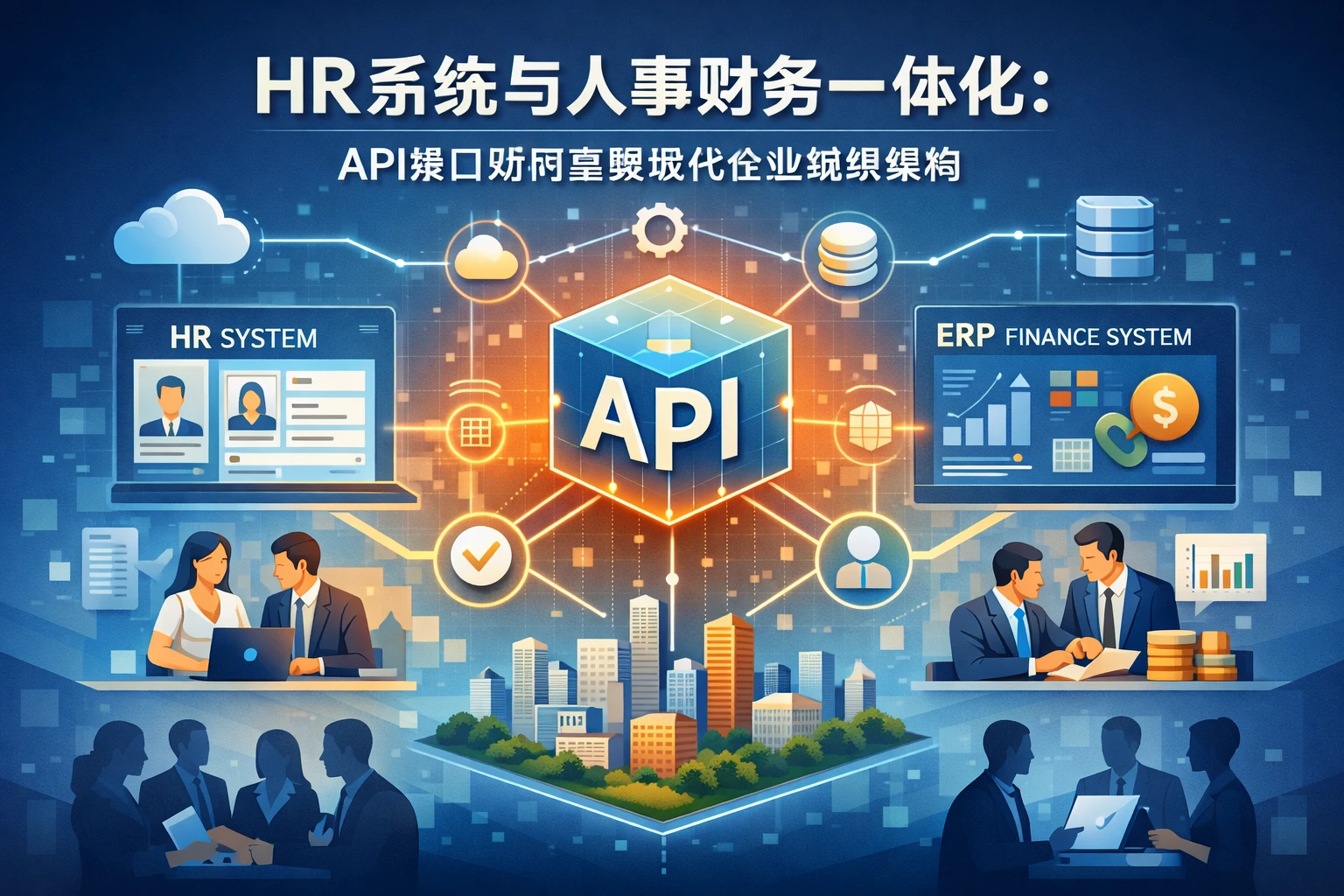 HR系统与人事财务一体化:API接口如何重塑现代企业组织架构