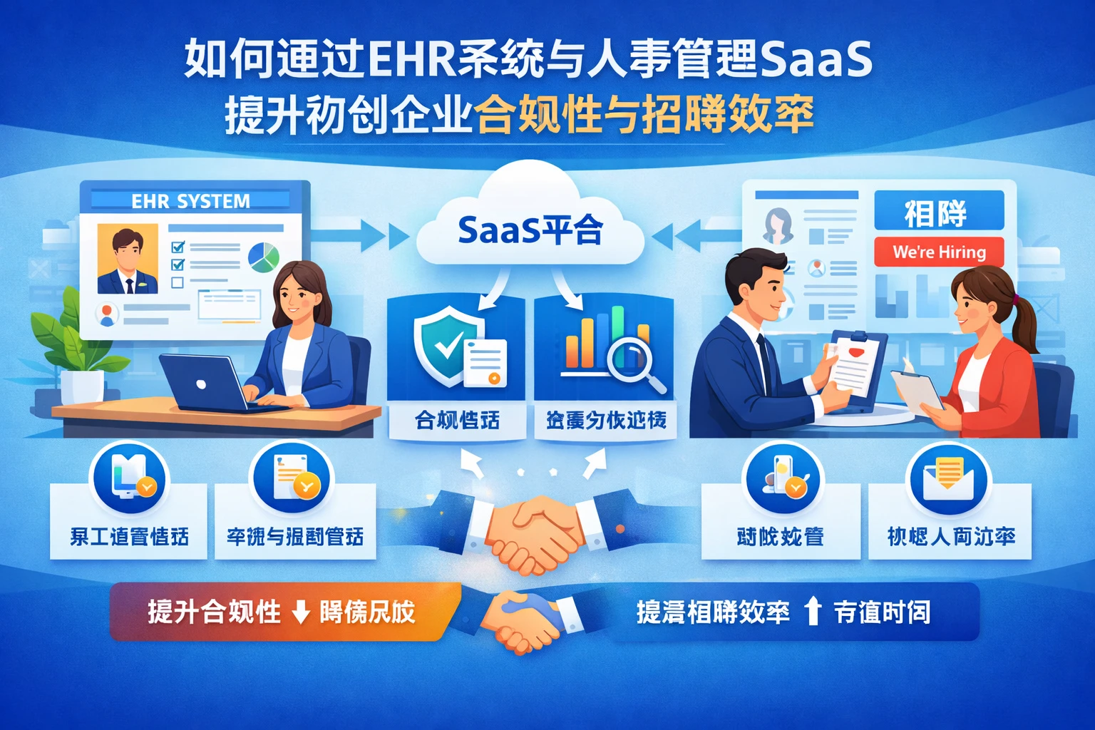 如何通过ehr系统与人事管理SaaS提升初创企业合规性与招聘效率