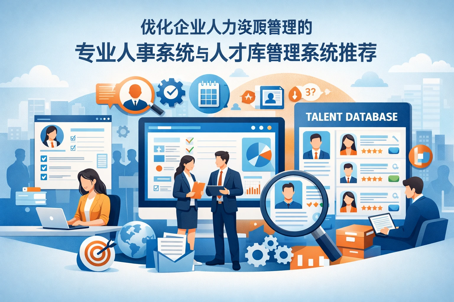 优化企业人力资源管理的专业人事系统与人才库管理系统推荐