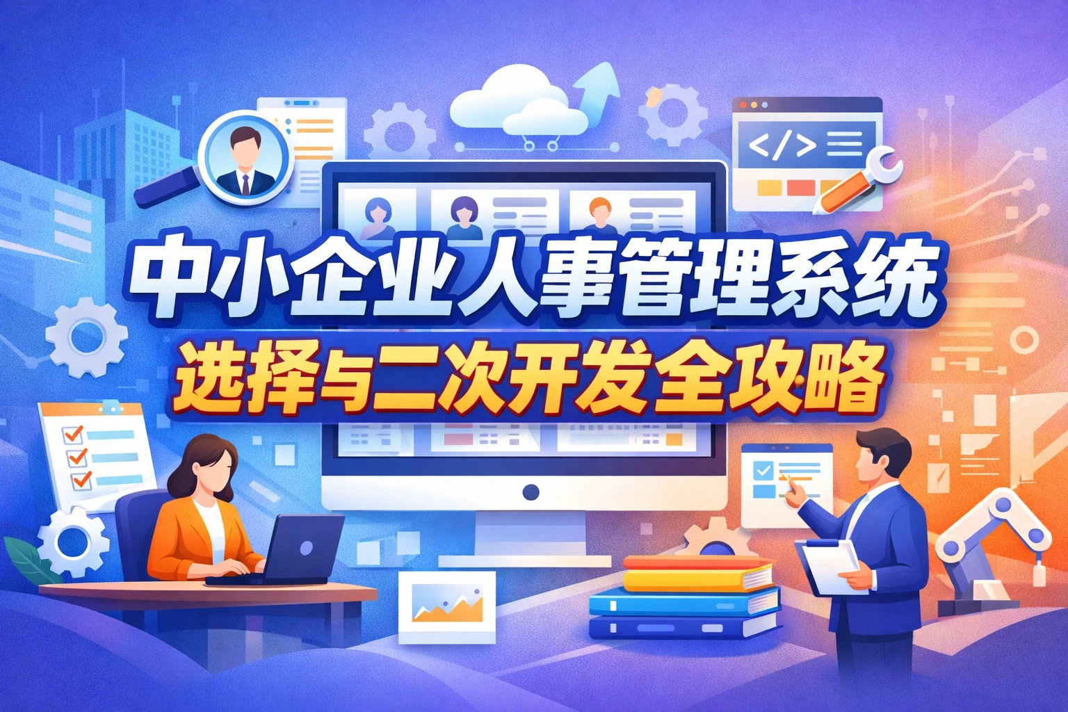 中小企业人事管理系统选择与二次开发全攻略