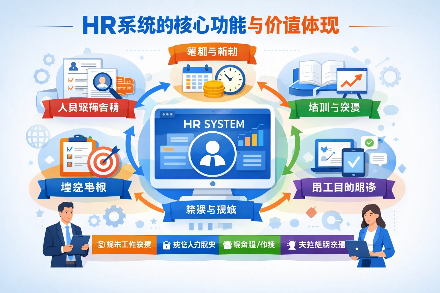 HR系统的核心功能与价值体现