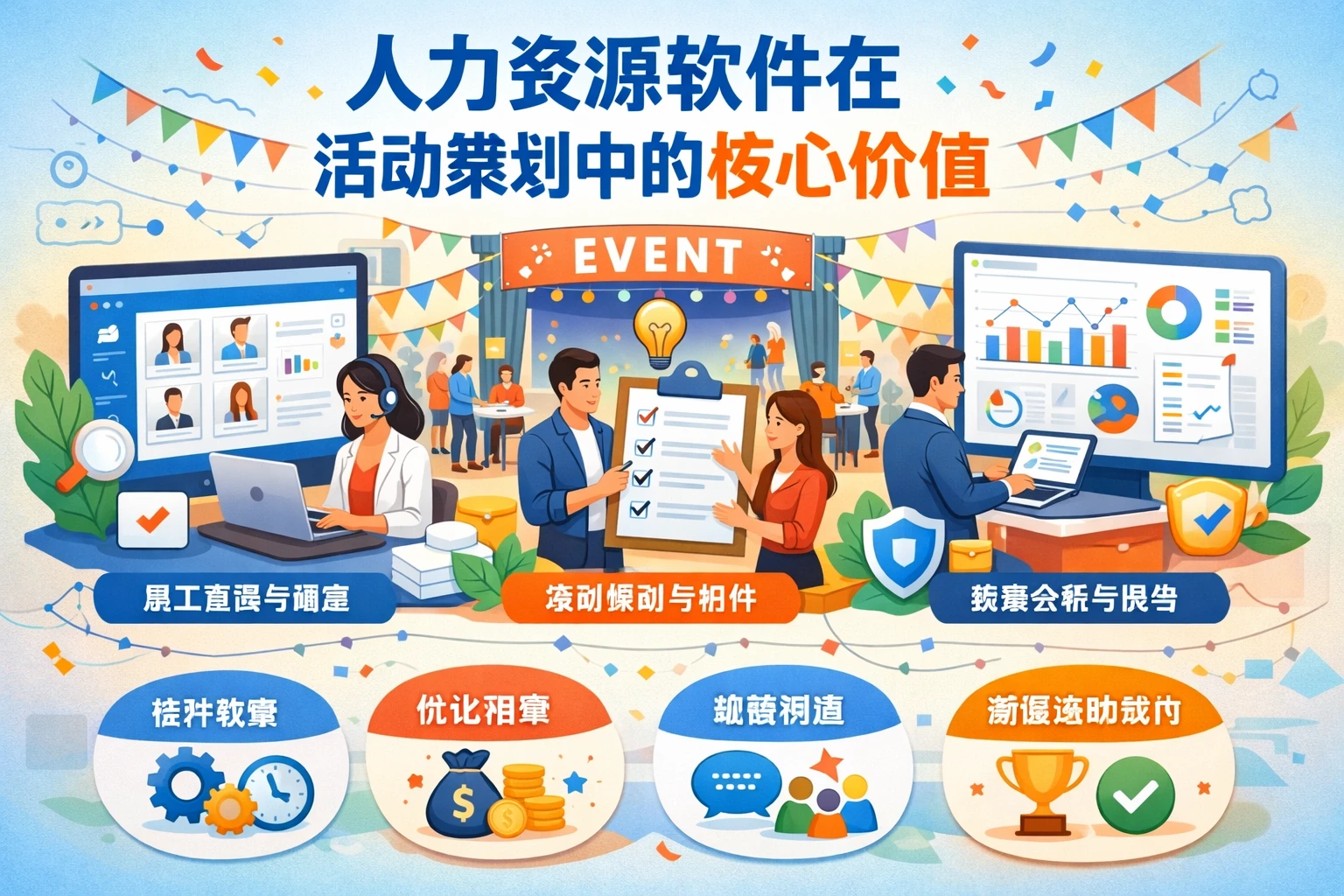 人力资源软件在活动策划中的核心价值