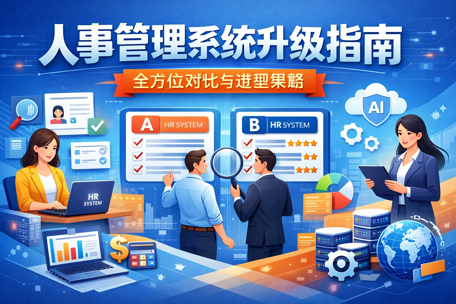 人事管理系统升级指南：全方位对比与选型策略