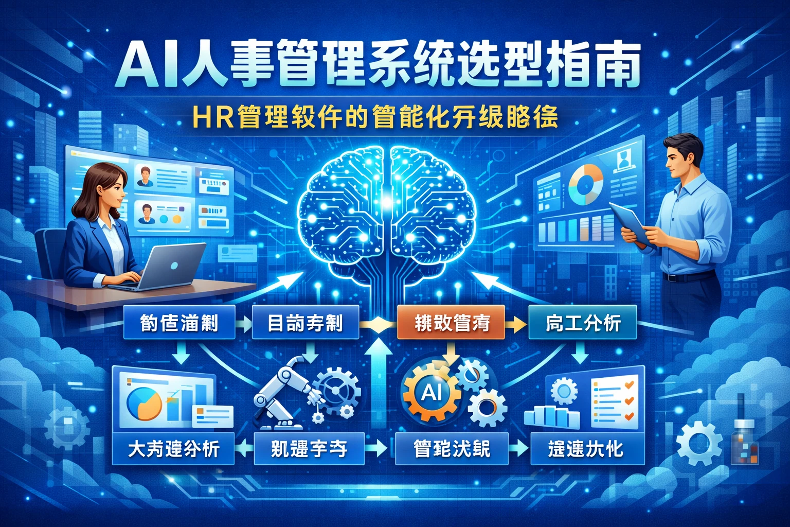 AI人事管理系统选型指南:HR管理软件的智能化升级路径