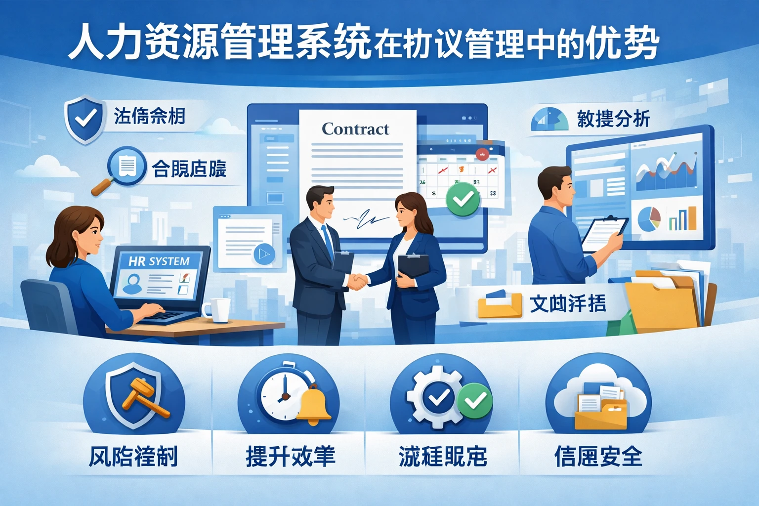 人力资源管理系统在协议管理中的优势