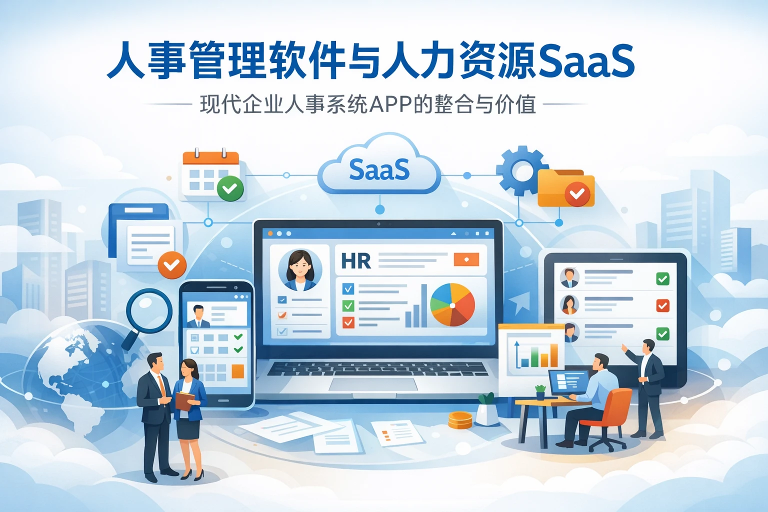 人事管理软件与人力资源SaaS：现代企业人事系统APP的整合与价值