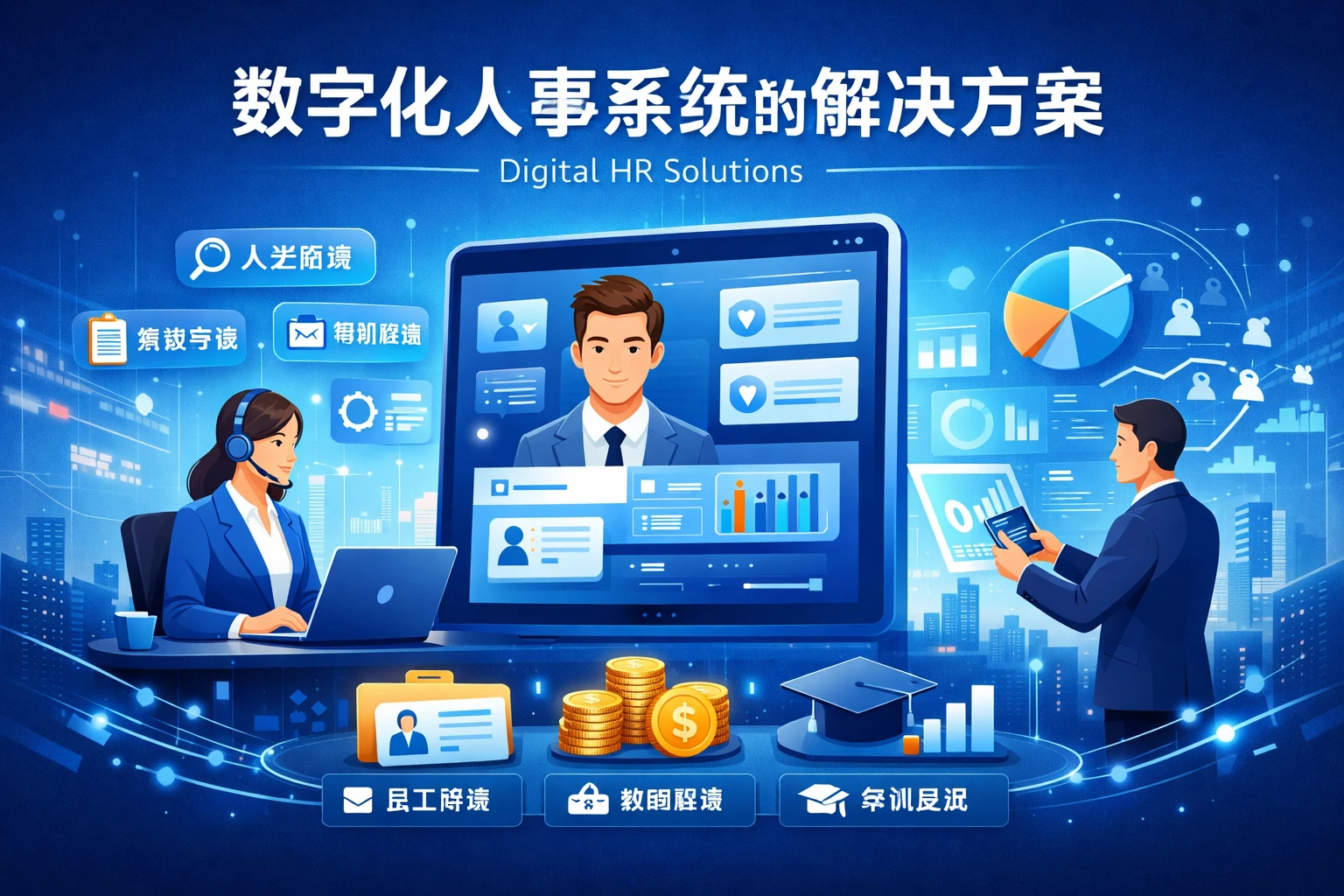 数字化人事系统的解决方案