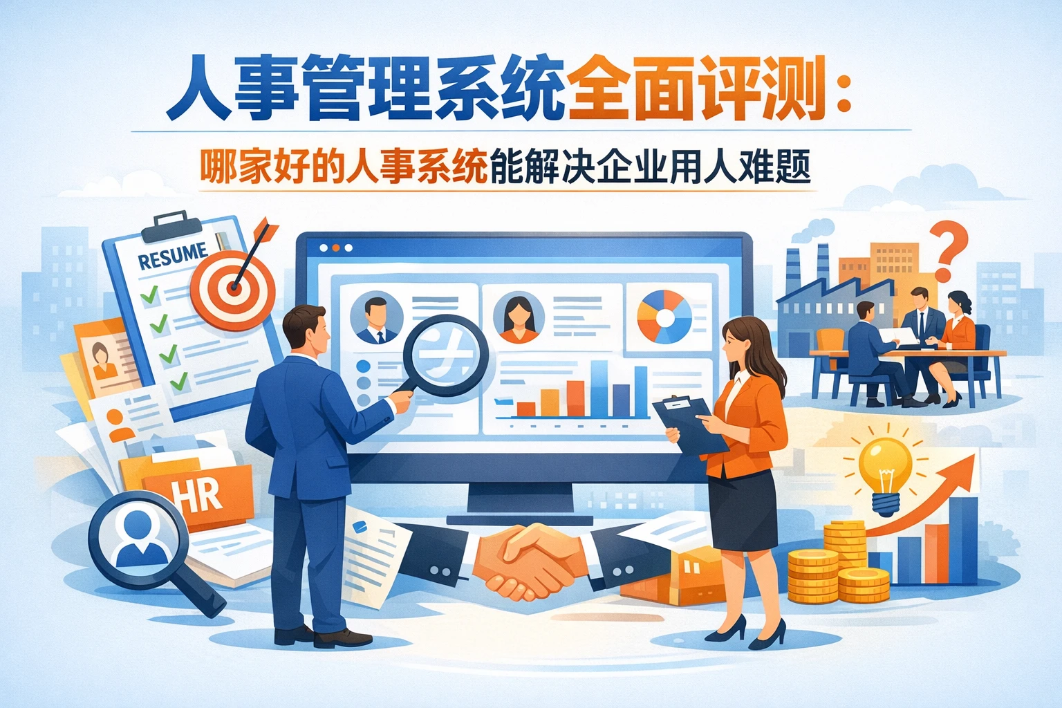 人事管理系统全面评测：哪家好的人事系统能解决企业用人难题