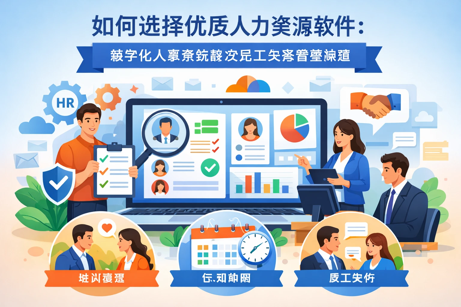 如何选择优质人力资源软件：数字化人事系统解决员工关系管理难题