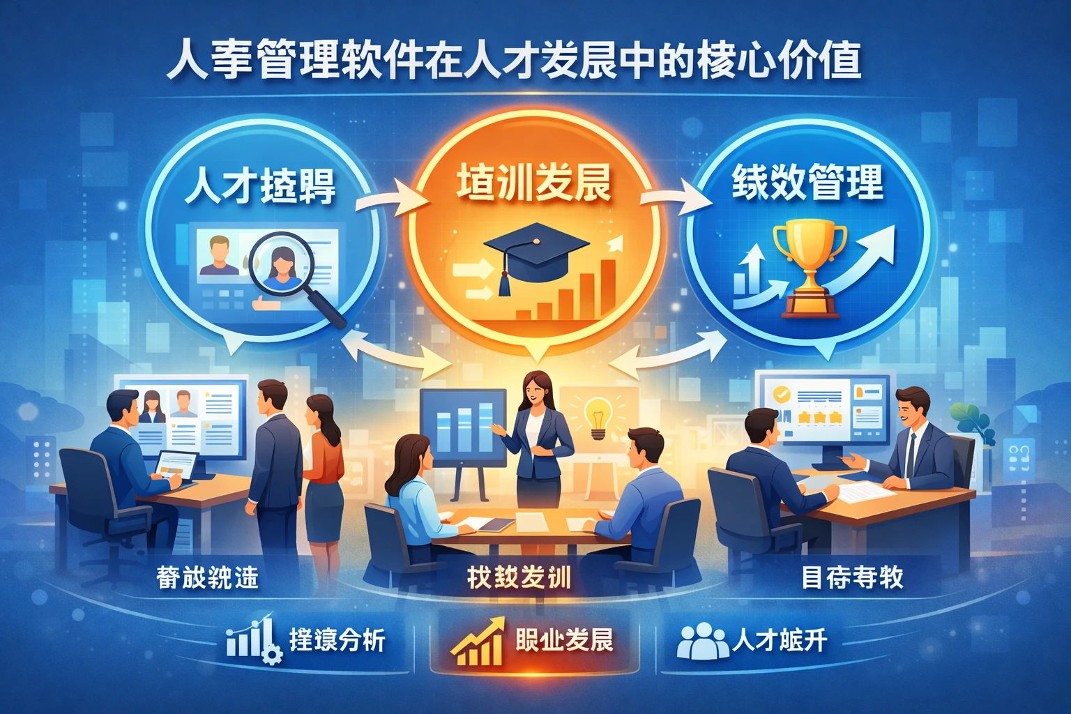 人事管理软件在人才发展中的核心价值