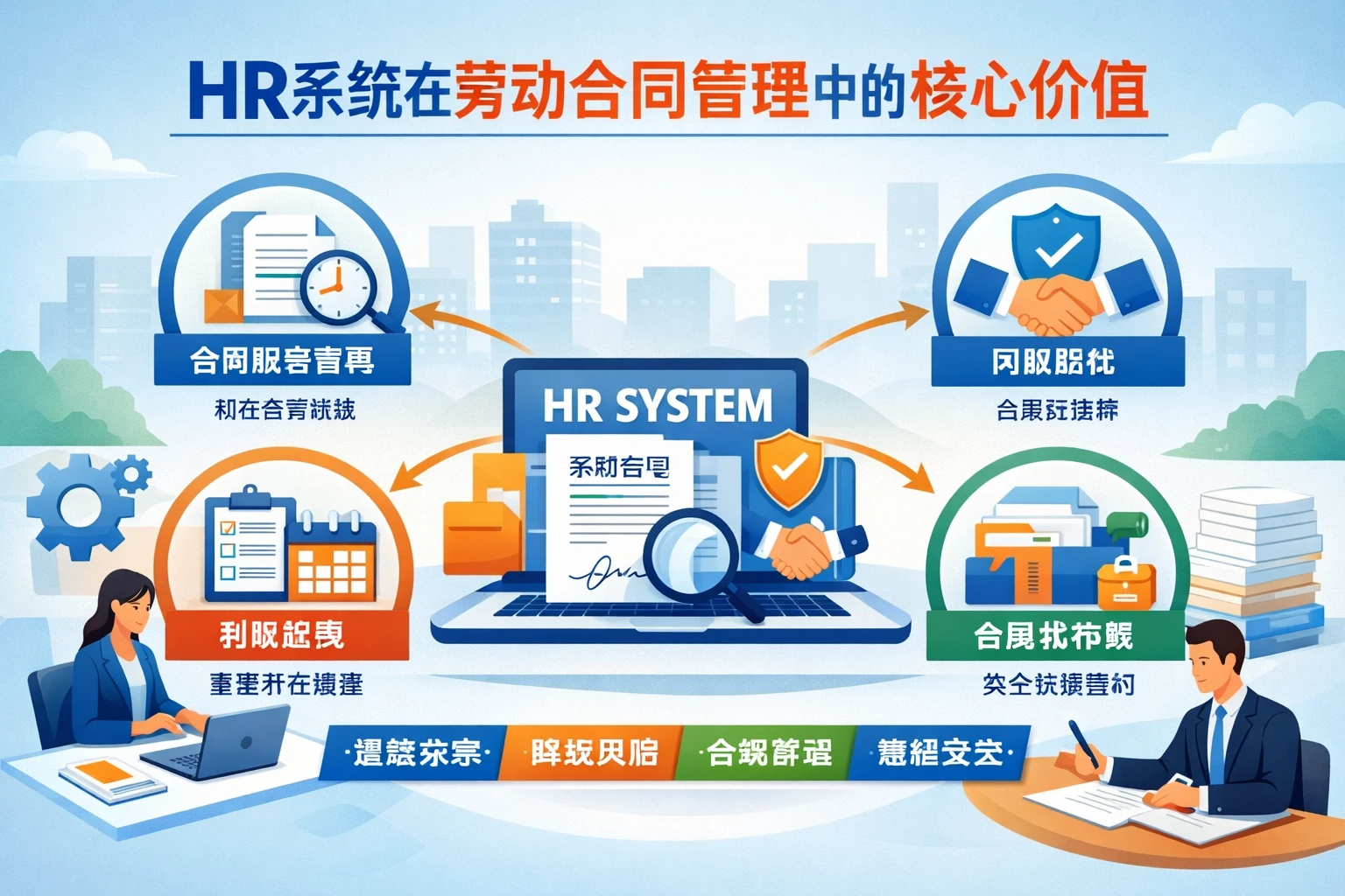 HR系统在劳动合同管理中的核心价值