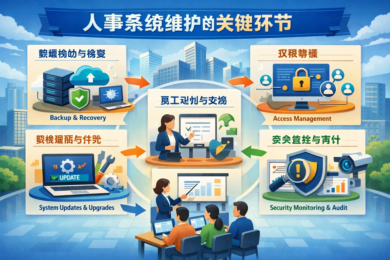 人事系统维护的关键环节