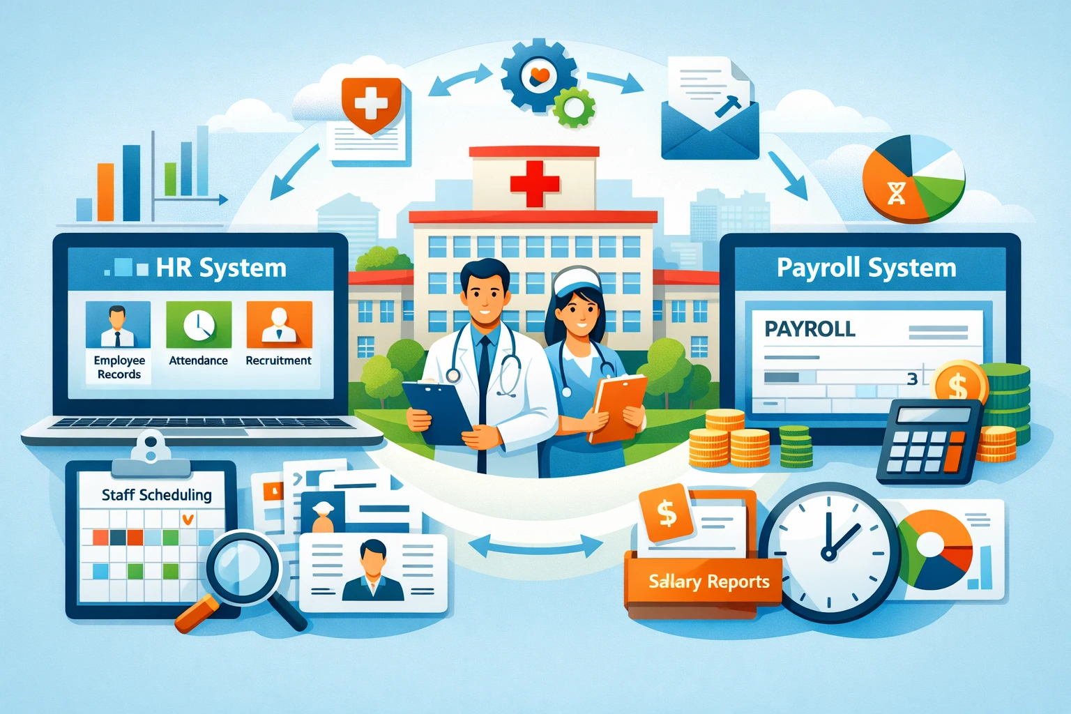 HR管理软件与薪资核算系统在医院人事系统中的关键作用