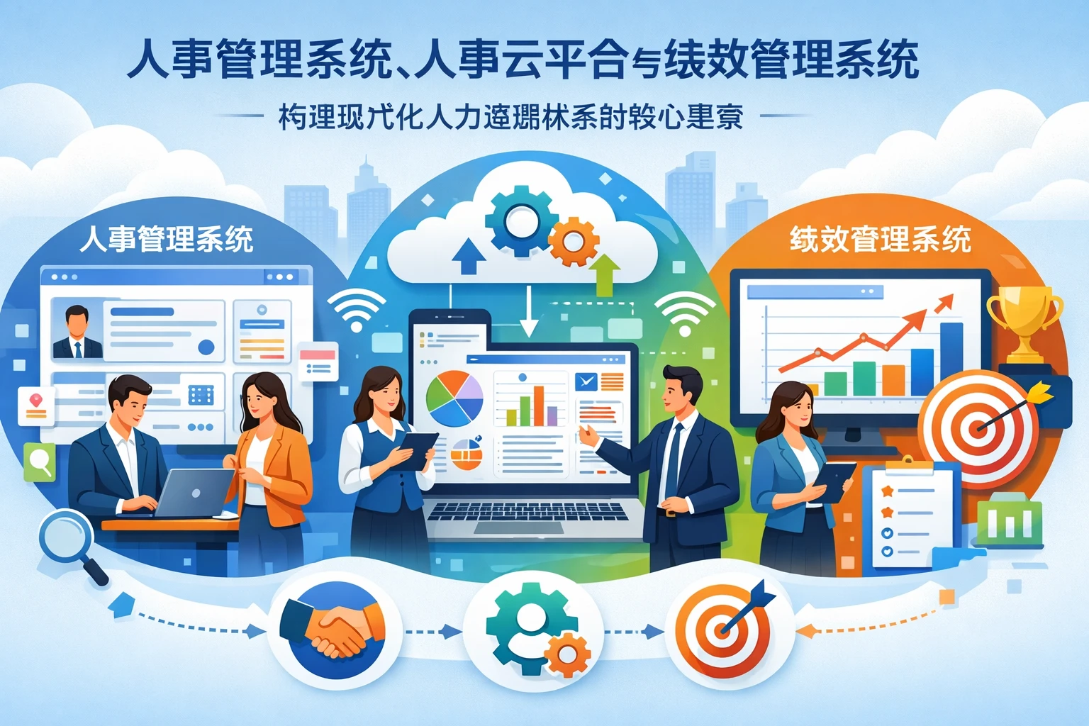 人事管理系统、人事云平台与绩效管理系统：构建现代化人力资源体系的核心要素