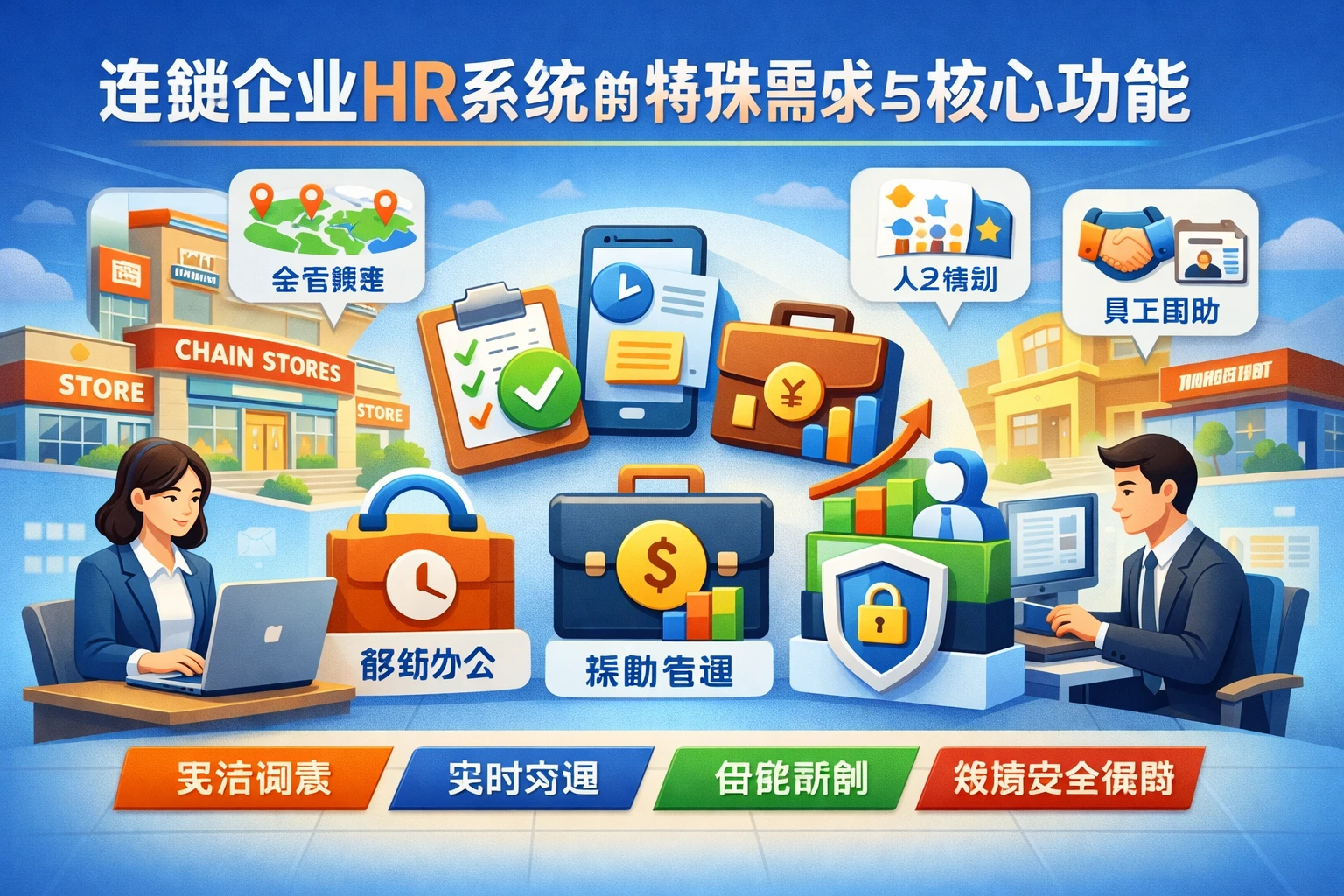 连锁企业HR系统的特殊需求与核心功能