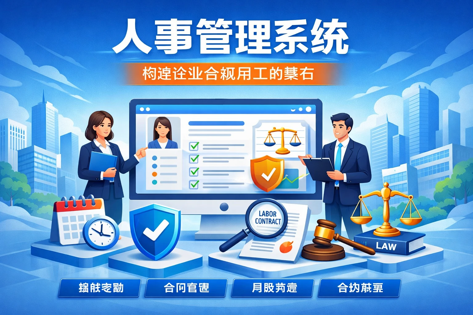 人事管理系统：构建企业合规用工的基石