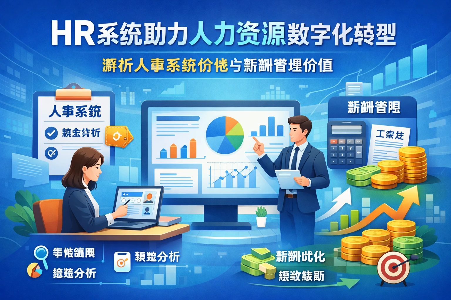 HR系统助力人力资源数字化转型：解析人事系统价格与薪酬管理价值