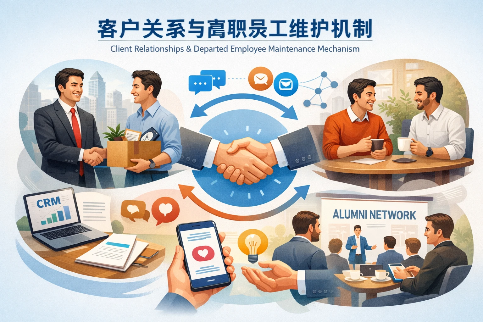 客户关系与离职员工维护机制