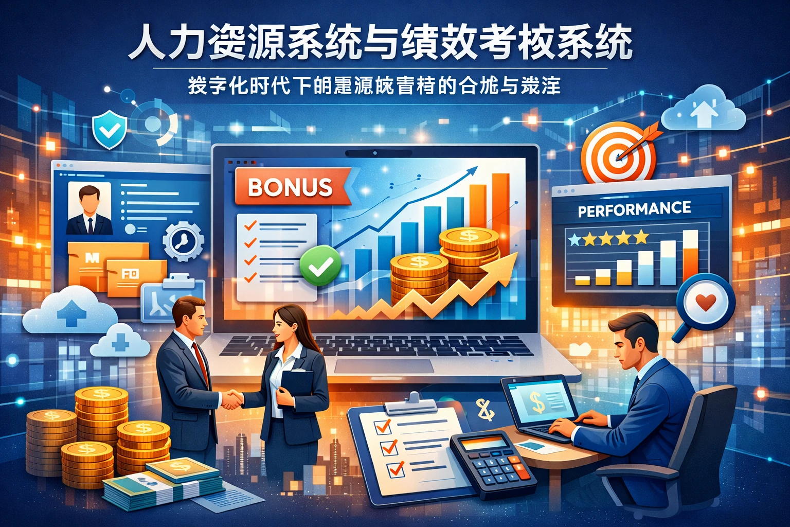 人力资源系统与绩效考核系统：数字化时代下销售提成管理的合规与效率