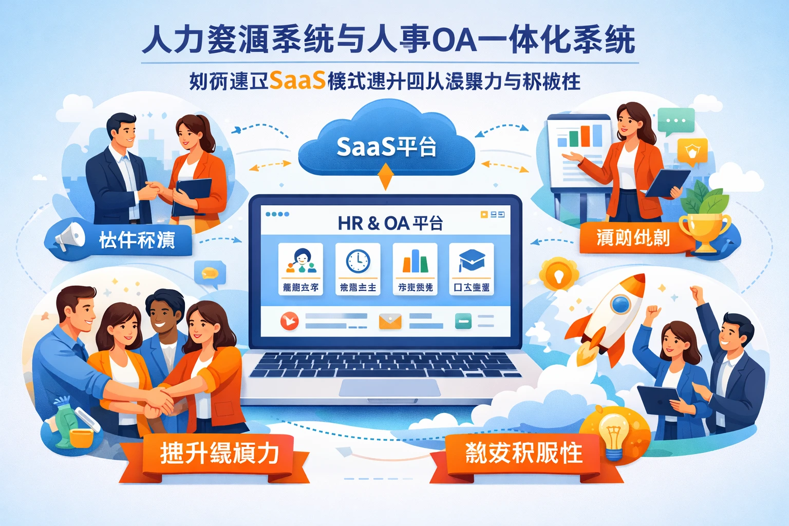 人力资源系统与人事OA一体化系统如何通过SaaS模式提升团队凝聚力与积极性