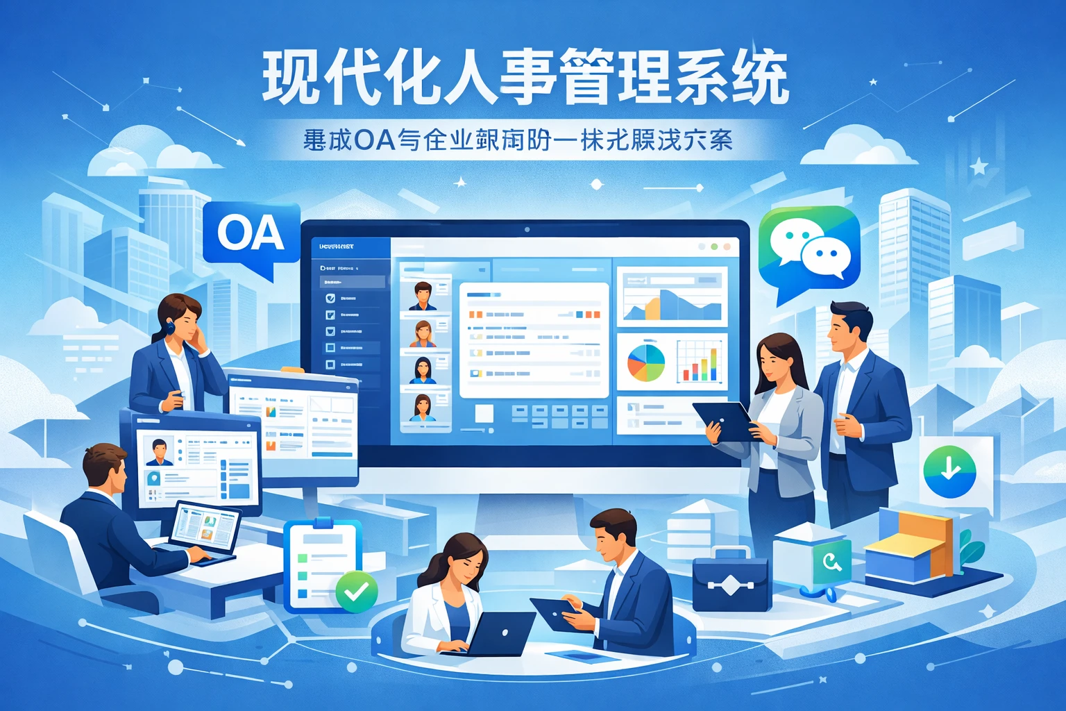 现代化人事管理系统：集成OA与企业微信的一体化解决方案
