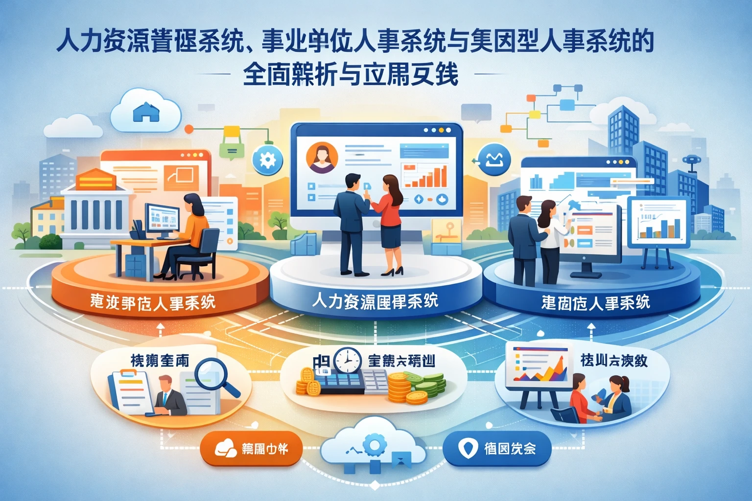 人力资源管理系统、事业单位人事系统与集团型人事系统的全面解析与应用实践