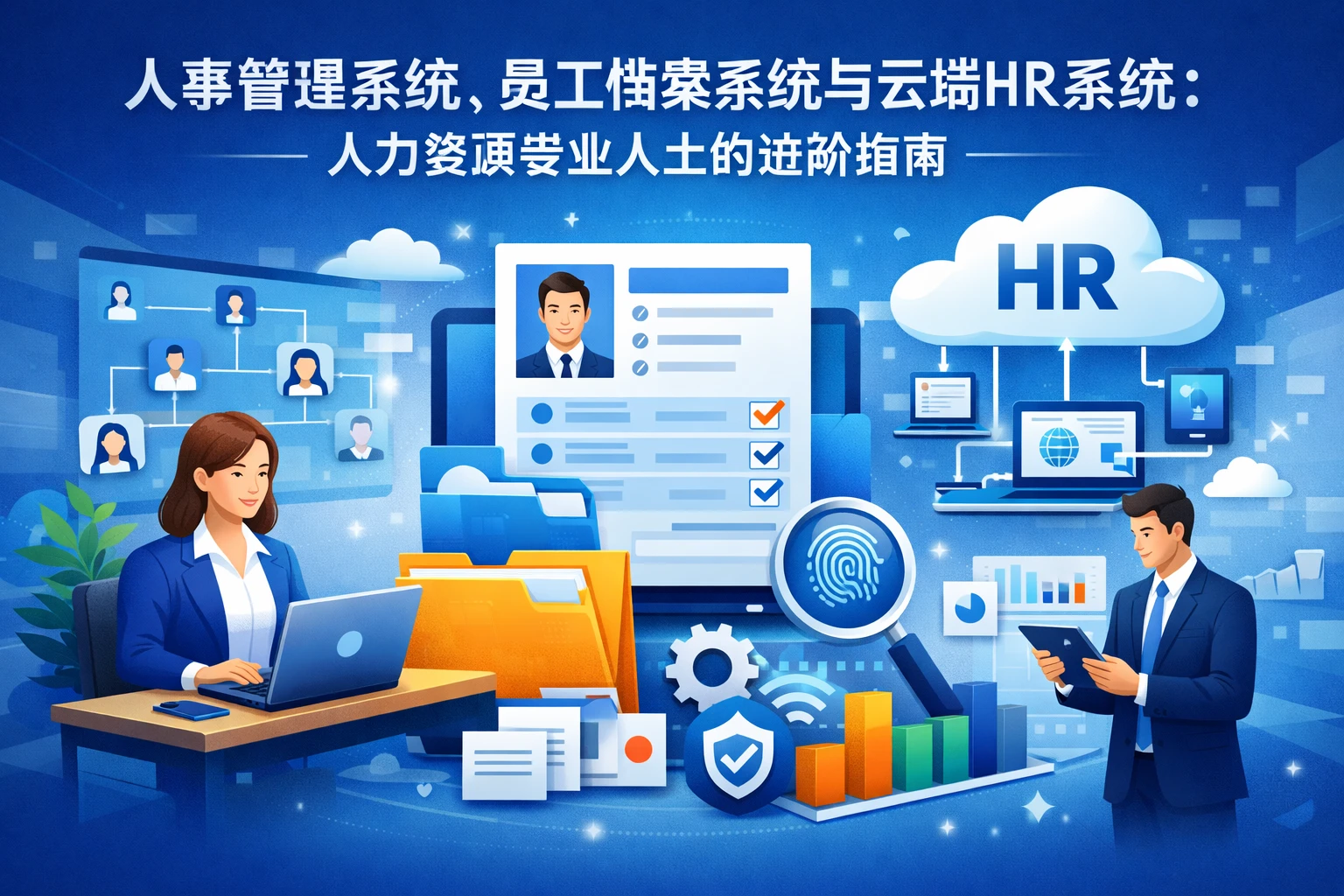 人事管理系统、员工档案系统与云端HR系统：人力资源专业人士的进阶指南