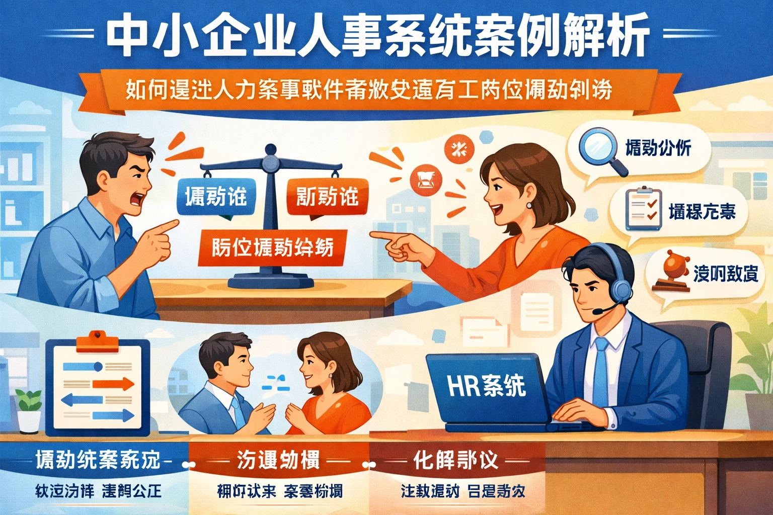 中小企业人事系统案例解析：如何通过人力资源软件高效处理员工岗位调动纠纷