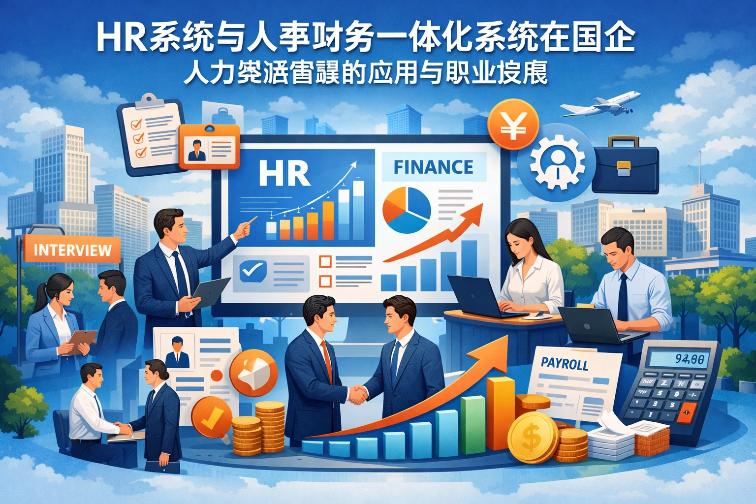 HR系统与人事财务一体化系统在国企人力资源管理的应用与职业发展