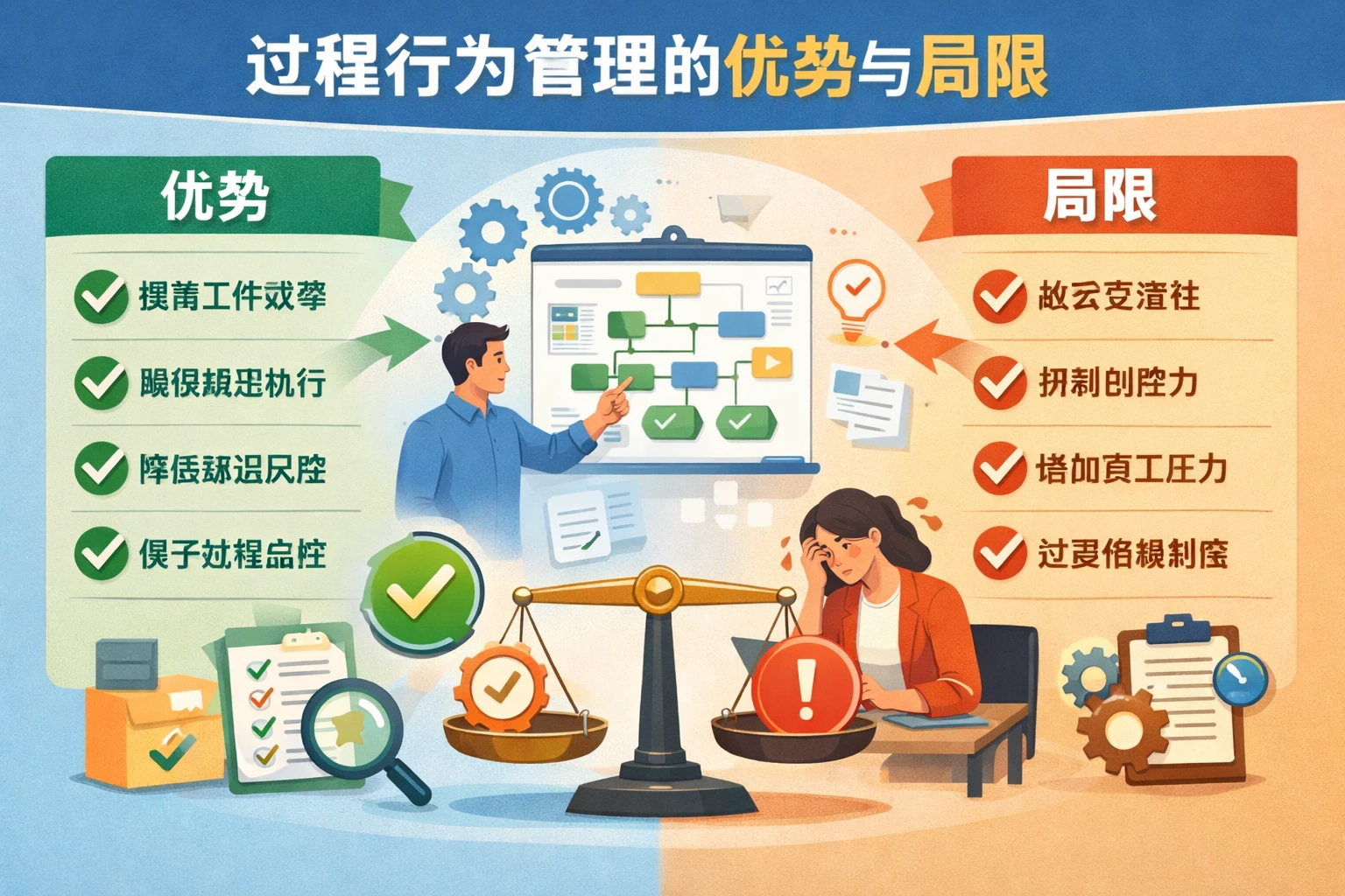 过程行为管理的优势与局限