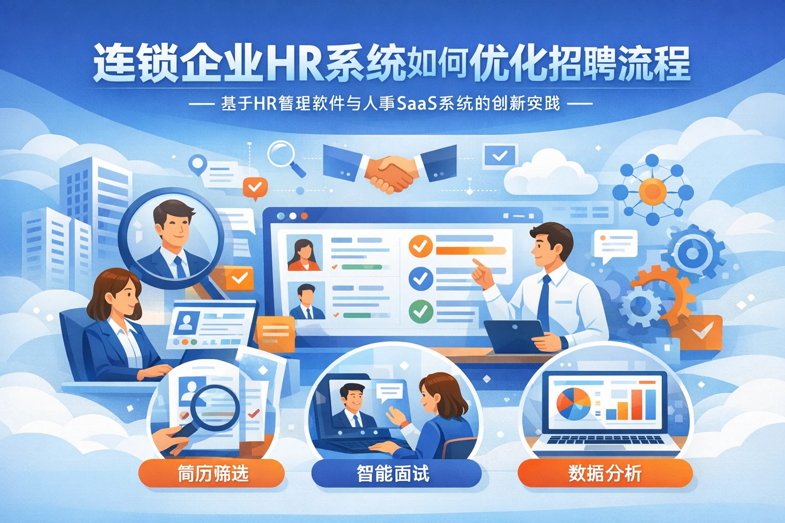 连锁企业HR系统如何优化招聘流程——基于HR管理软件与人事SaaS系统的创新实践