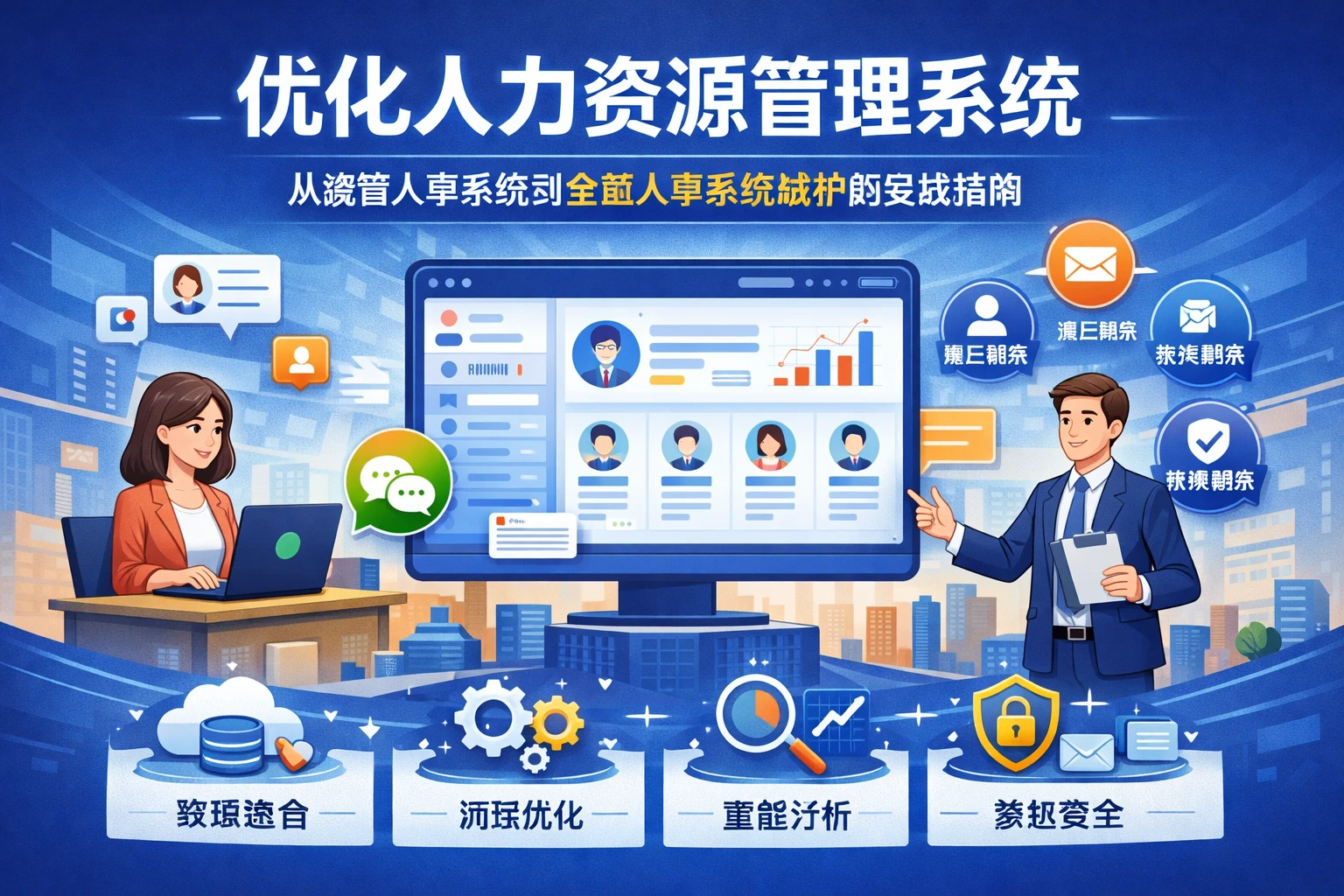 优化人力资源管理系统：从微信人事系统到全面人事系统维护的实战指南