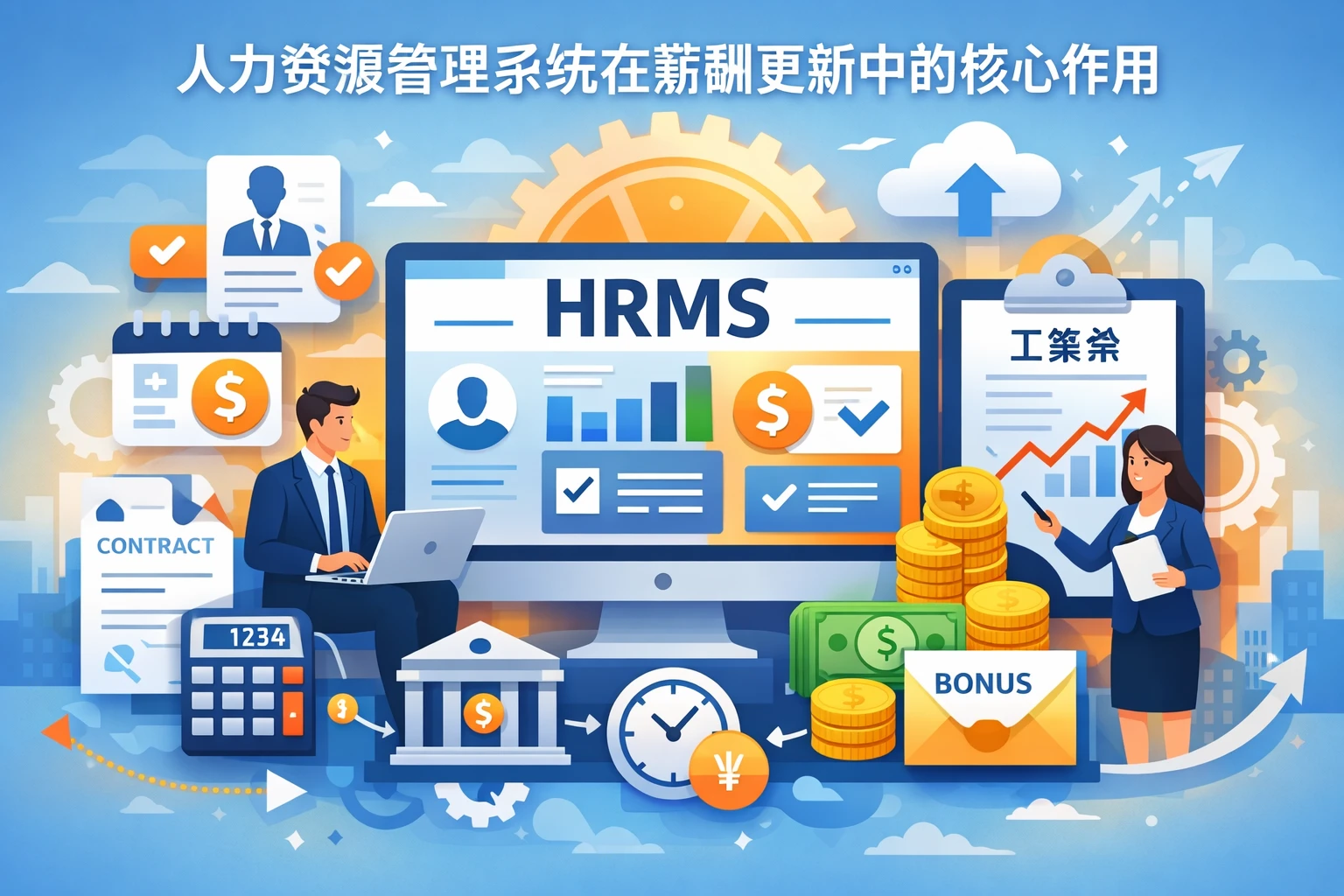 人力资源管理系统在薪酬更新中的核心作用