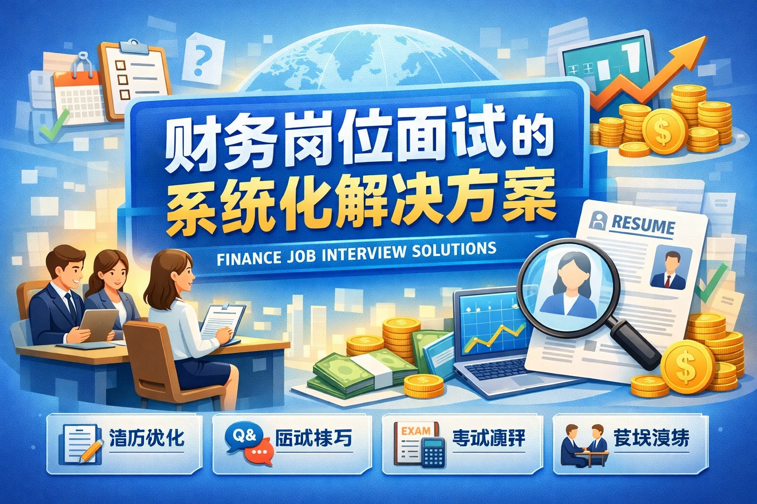 财务岗位面试的系统化解决方案