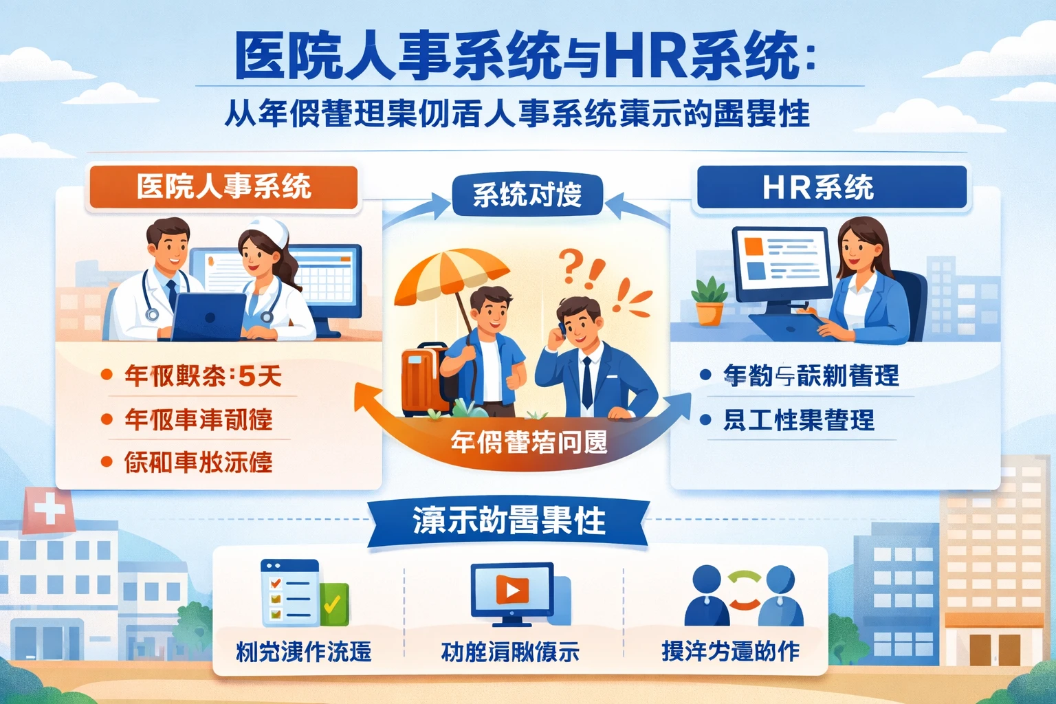 医院人事系统与HR系统：从年假管理案例看人事系统演示的重要性