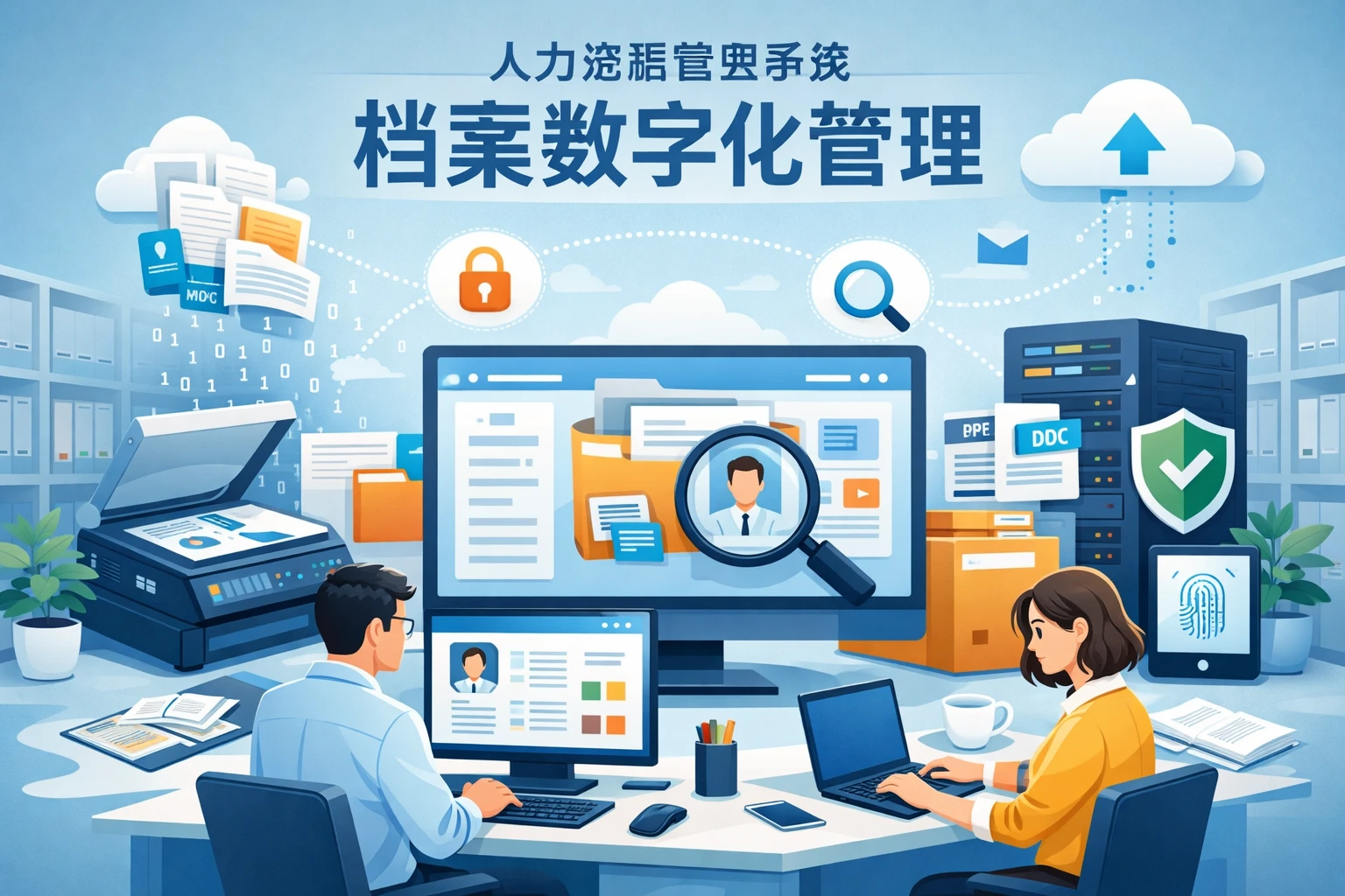 人力资源管理系统中的档案数字化管理