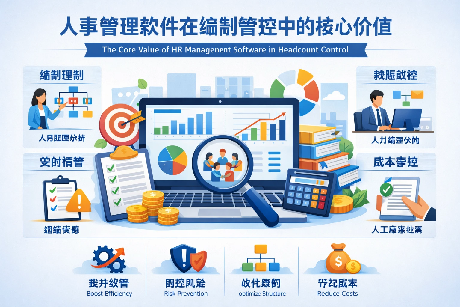 人事管理软件在编制管控中的核心价值