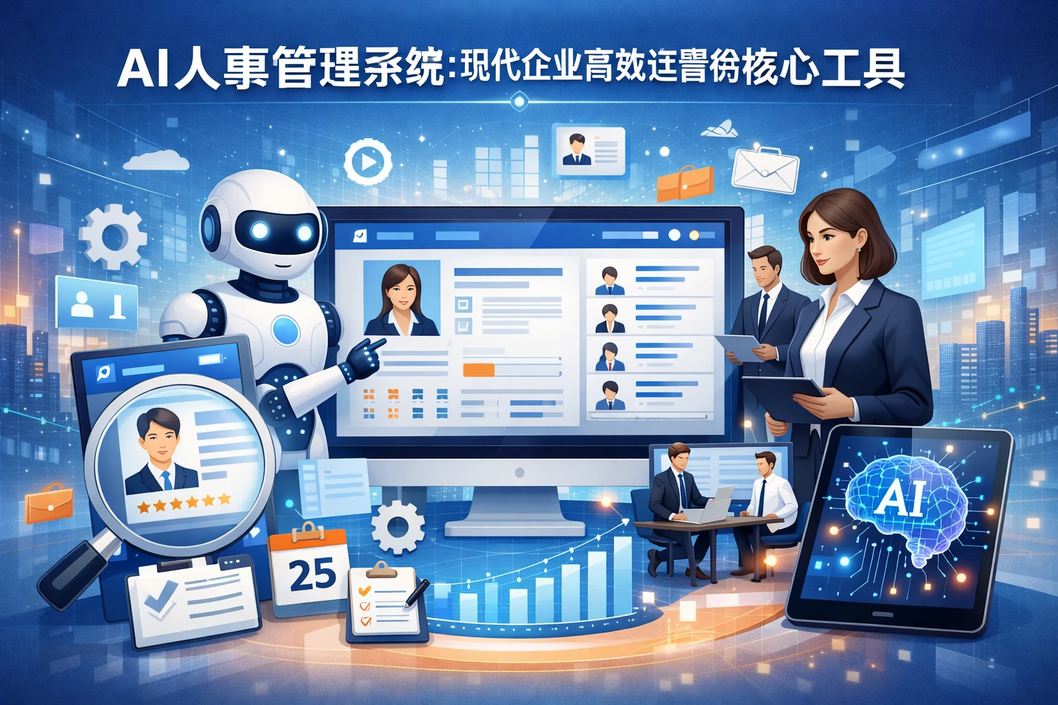 AI人事管理系统：现代企业高效运营的核心工具