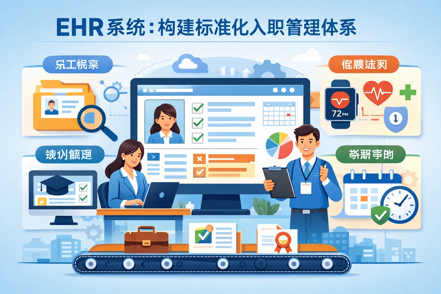 EHR系统：构建标准化入职管理体系