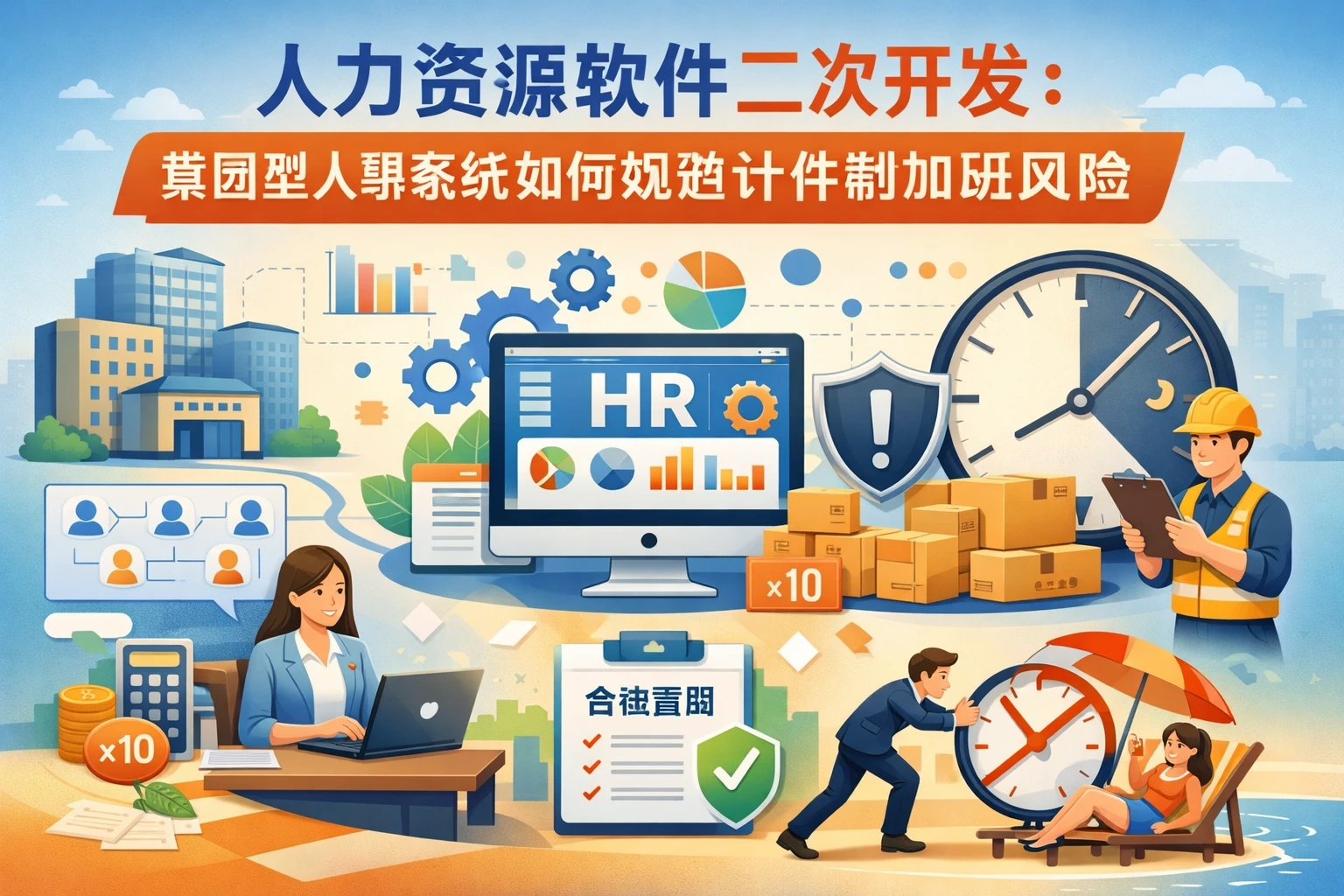 人力资源软件二次开发：集团型人事系统如何规避计件制加班风险