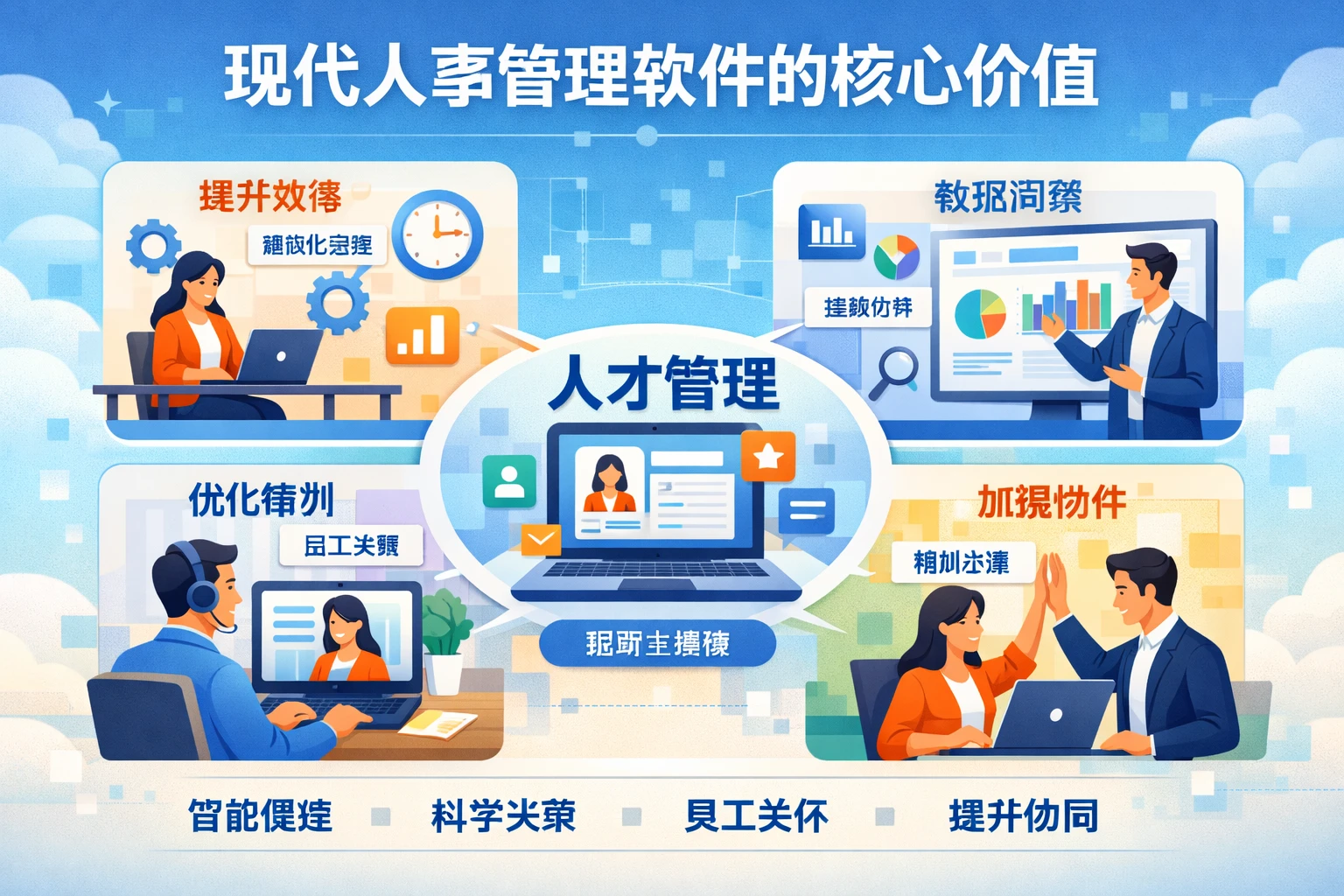 现代人事管理软件的核心价值