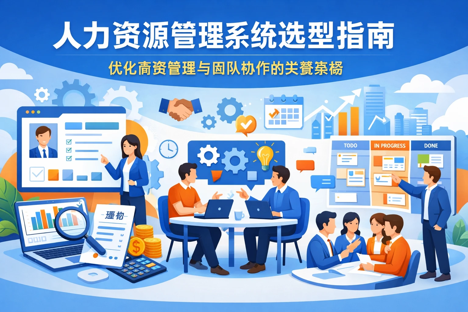 人力资源管理系统选型指南：优化薪资管理与团队协作的关键策略