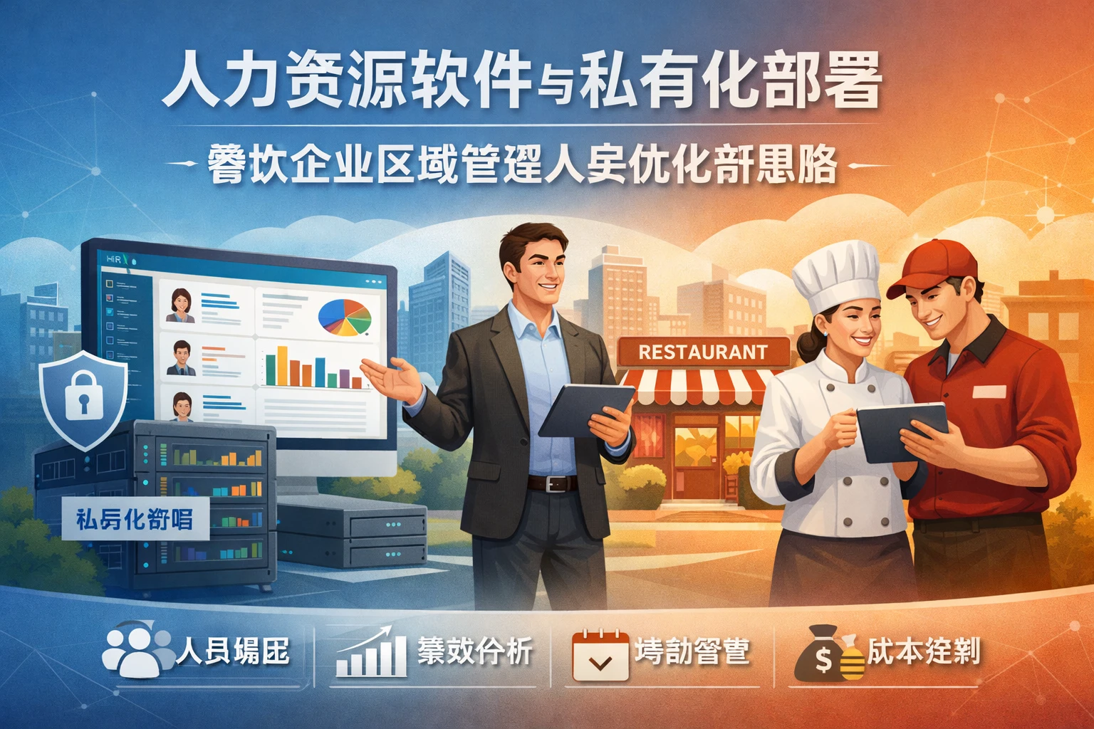 人力资源软件与私有化部署：餐饮企业区域管理人员优化新思路