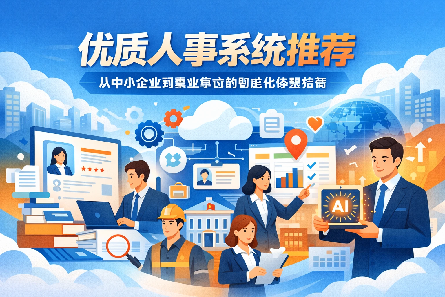 优质人事系统推荐：从中小企业到事业单位的智能化转型指南