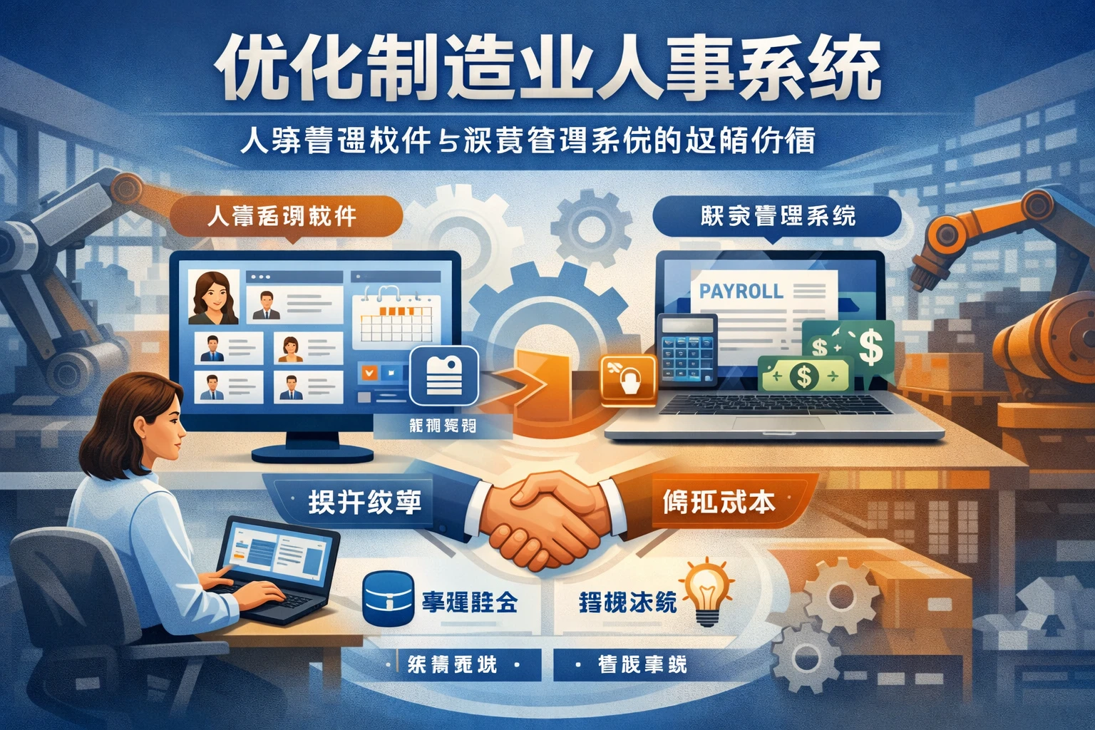 优化制造业人事系统：人事管理软件与薪资管理系统的战略价值