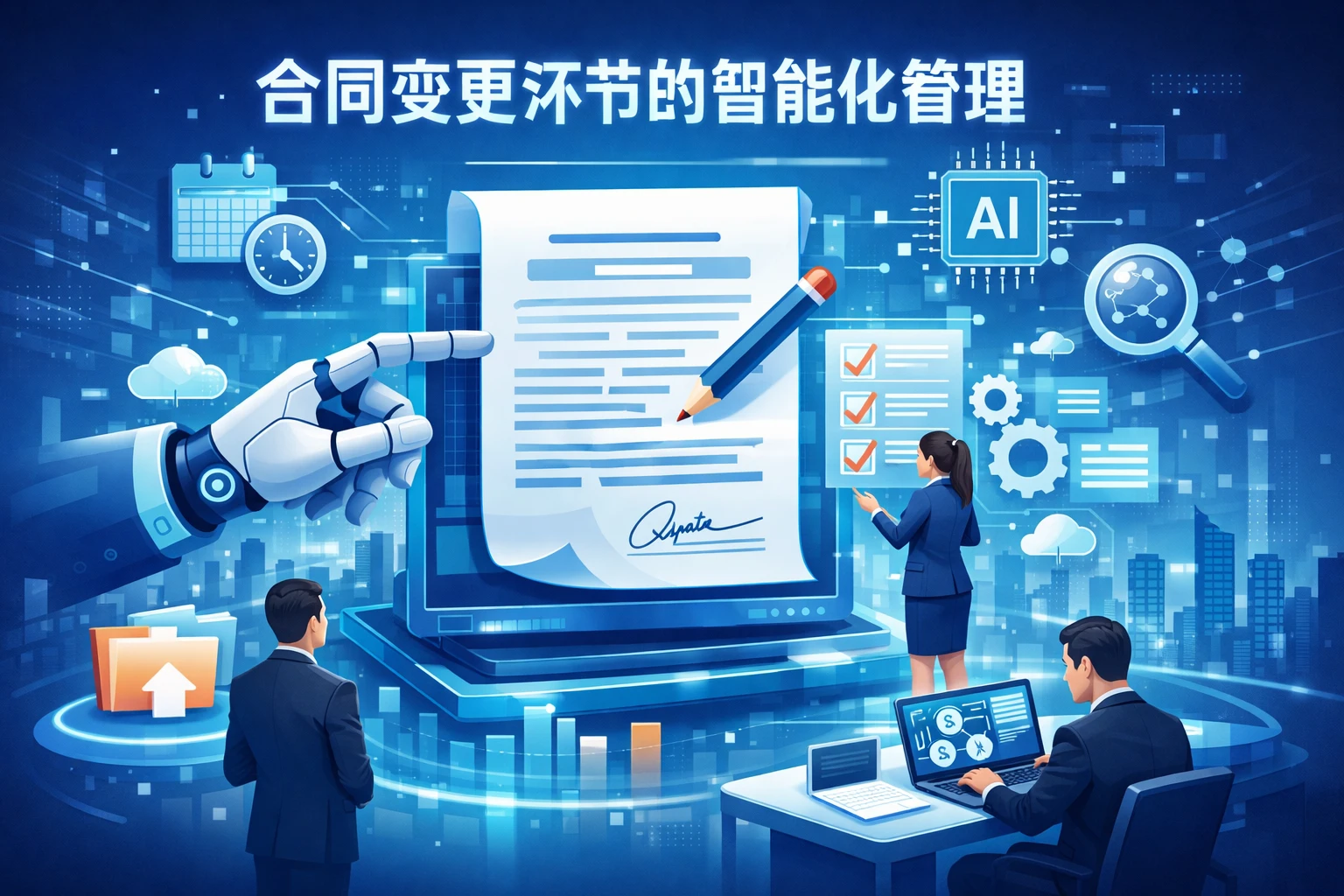 合同变更环节的智能化管理