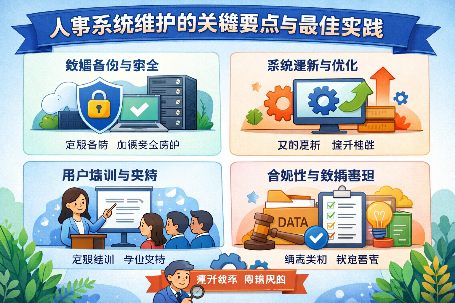 人事系统维护的关键要点与最佳实践