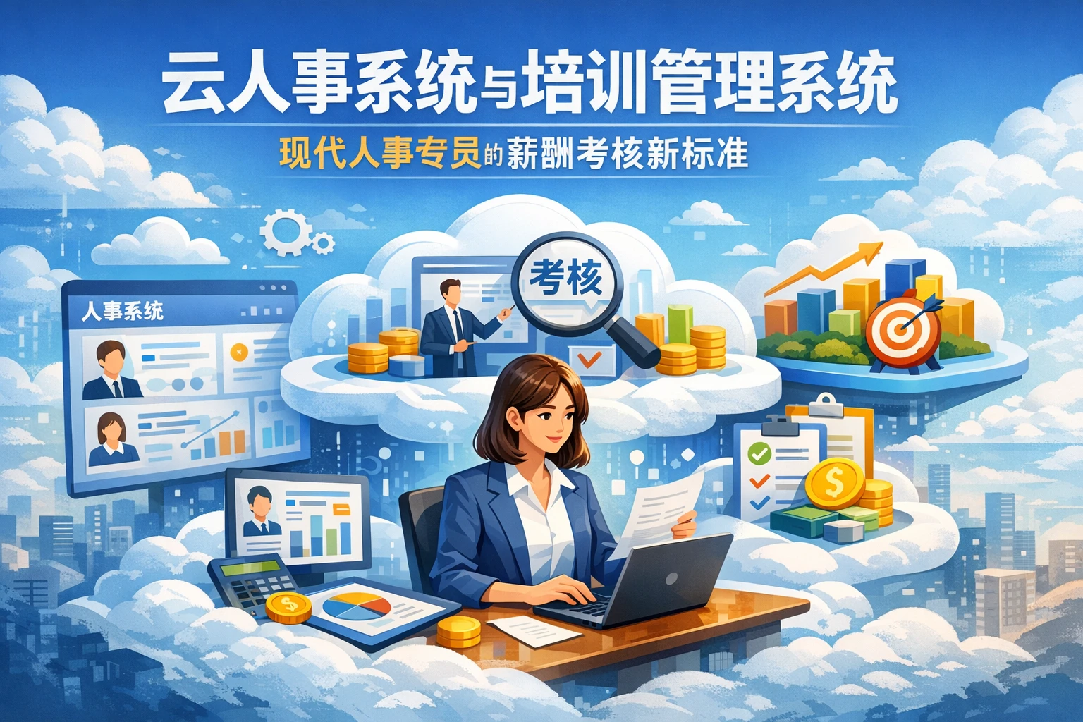 云人事系统与培训管理系统：现代人事专员的薪酬考核新标准